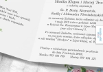 Zaproszenia ślubne kwadratowe, otwierane w bok - Róże i niezapominajki - środek, powiększenie | Moje zaproszenia