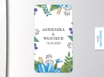 Magnesy pionowe - upominki dla gości weselnych - Leśne skarby | Moje zaproszenia