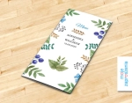 Menu weselne DL - Leśne skarby | Moje zaproszenia