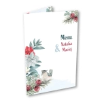 Menu weselne - Kwitnąca zima