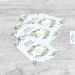 Zawieszki na wódkę weselną lub prezenty - Niebieska porcelanka, 3 sztuki | Moje zaproszenia