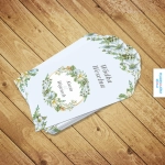 stos zawieszek na wódkę weselną lub prezenty - Niebieska porcelanka | Moje zaproszenia