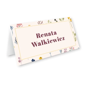 Winietki Ślubne - Kwiecista łąka