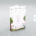 Menu weselne A5 - Ptasi Zakątek | Moje zaproszenia