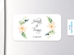 Magnesy poziome - upominki dla gości weselnych - Kwitnące magnolie | Moje zaproszenia