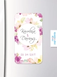 Magnesy pionowe - upominki dla gości weselnych - Anemony PREMIUM | Moje zaproszenia