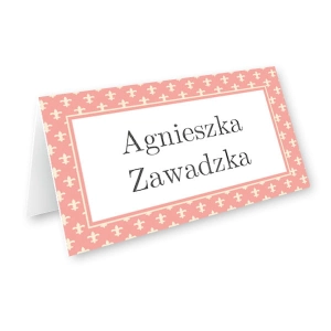 Winietki Ślubne - Barokowy wzór