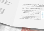Zaproszenia ślubne - kwadratowe, otwierane w bok - Barokowy wzór - środek, powiększenie | Moje zaproszenia