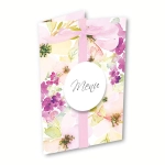 Menu weselne - Anemony Premium - A5 | Moje zaproszenia
