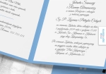 Zaproszenia ślubne kwadratowe, otwierane w bok - Za rączkę - środek, powiększenie | Moje zaproszenia